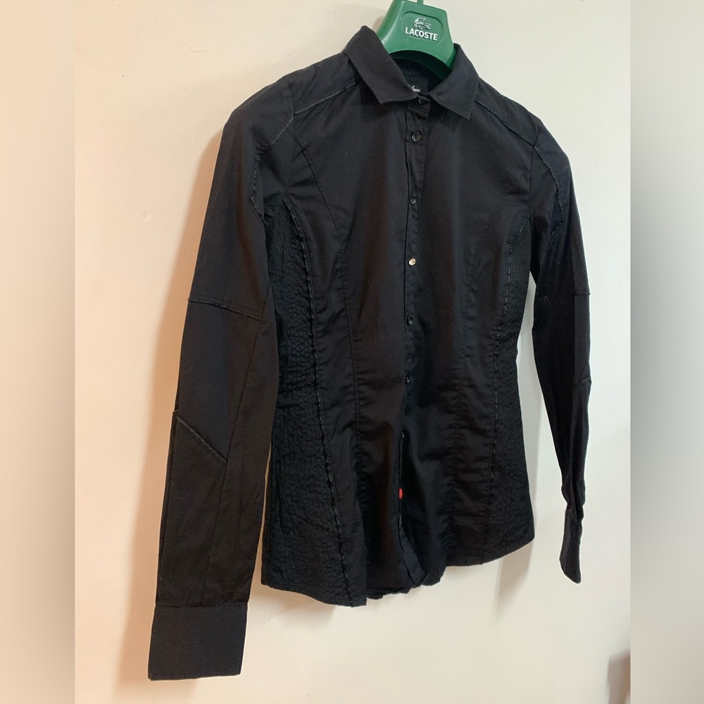 Replay Moto Style Embroidered Shirt